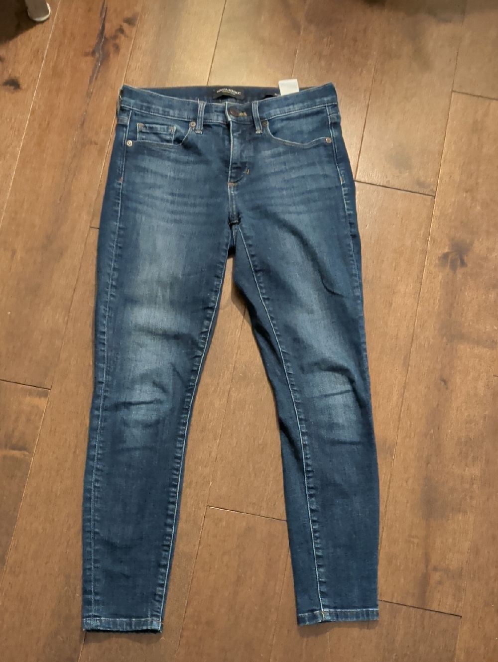 Bana Republic Women's Dark Blue Slim Fit Jeans